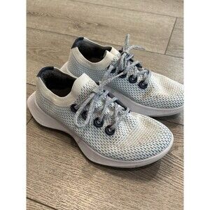 Allbirds Men's Tree Dasher TD Lace Up Running Shoes Size 8 Blue/White Casual